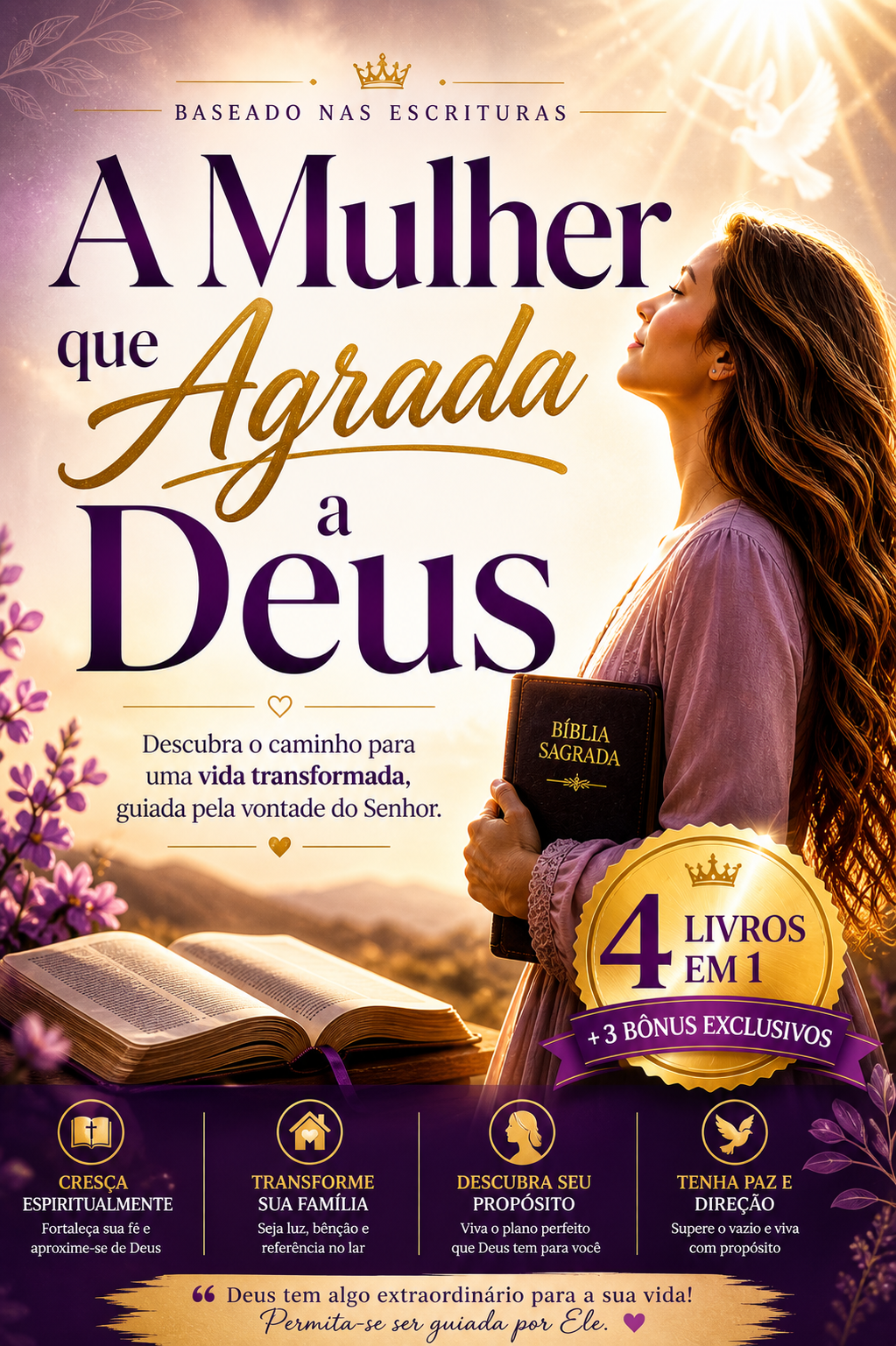 Capa do eBook A Mulher que Agrada a Deus